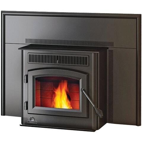 Napoleon TPI35 Direct Vent Pellet Insert - Black Door
