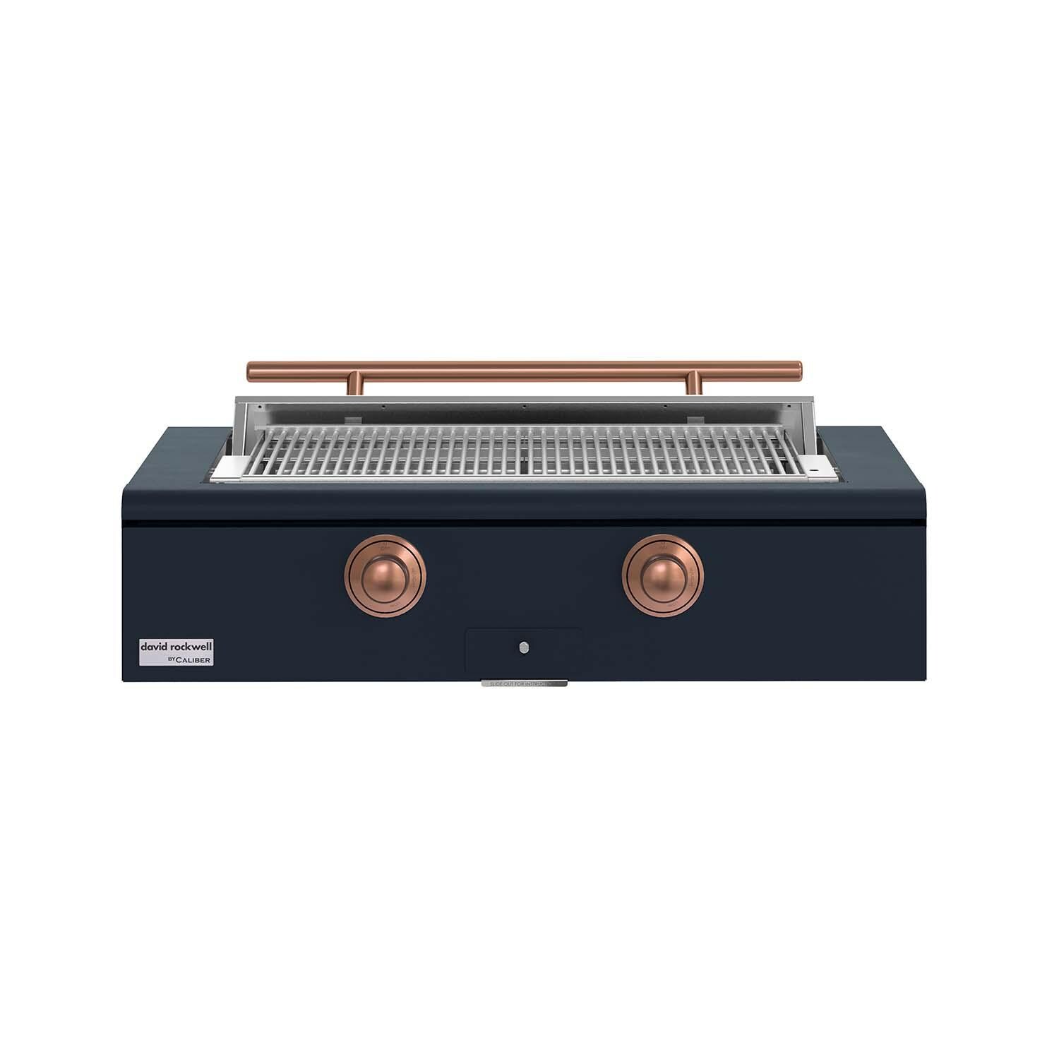 Caliber CRG-42BN00-A-104-H03 42-in Natural Gas Built-In Rockwell Grill - Juniper w/ Copper Hardware - White Background thumbnail