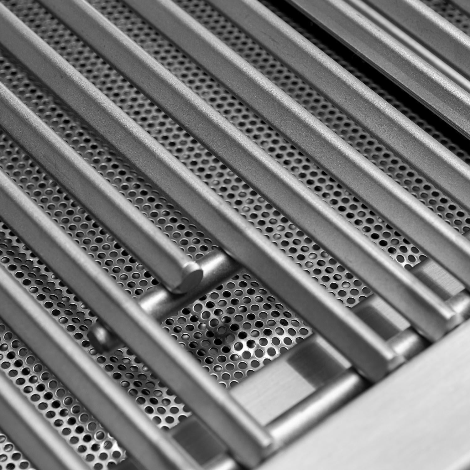 Blaze - BLZ-SGFT-316 (5) - Marine Grade Perforated Flame Tamer Set For Premium LTE & Traditional 40-Inch 5-Burner Gas Grills - Underneath Grill Grates