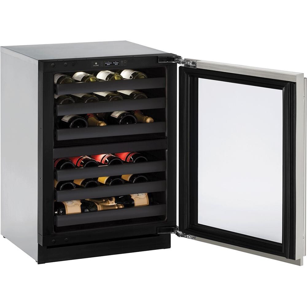 U-Line U-3024ZWCS-00B - Open Stocked View thumbnail