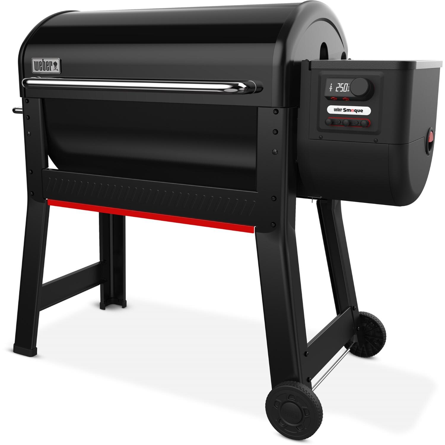 Weber Smoque XL 34-in Pellet Smoker - 1500771 - Angled Right - White Background thumbnail