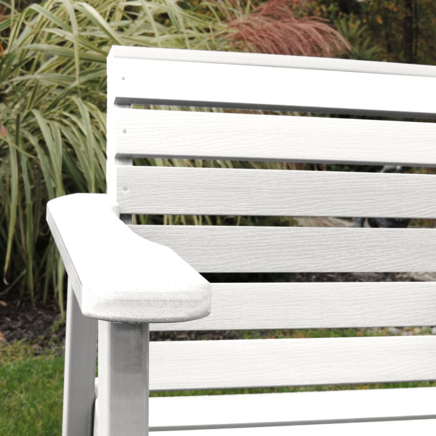 Lakeview Elm Pointe Garden Chair - White - Arm thumbnail