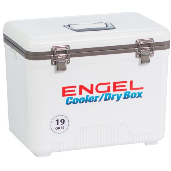 Engel Airtight Ice Cooler-Dry Box - 19-Quart - Left View thumbnail