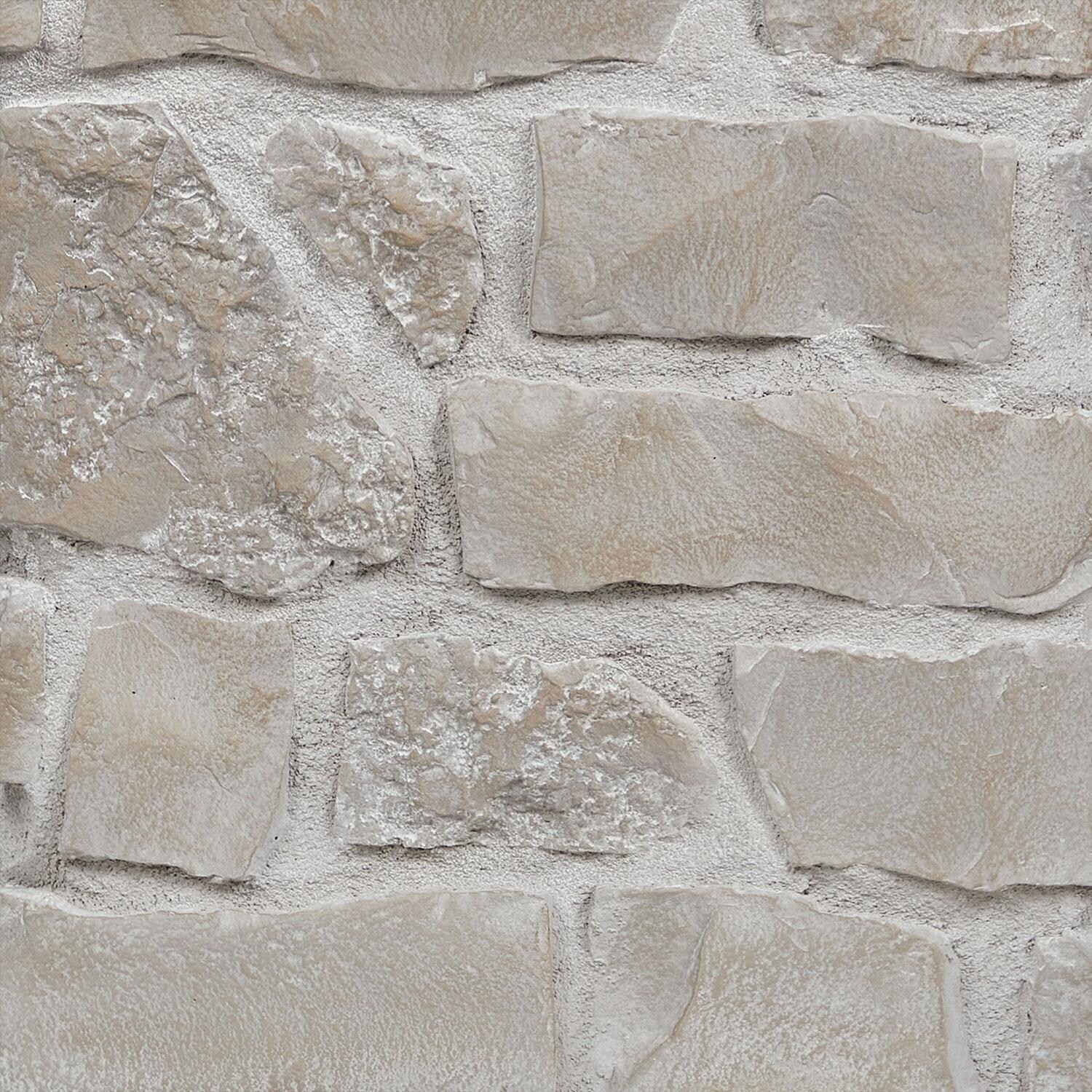 Heritage 20 Inch Square Stone Propane Tank Cover & Side Table in Beige by Lakeview - Stone - Color Swatch thumbnail