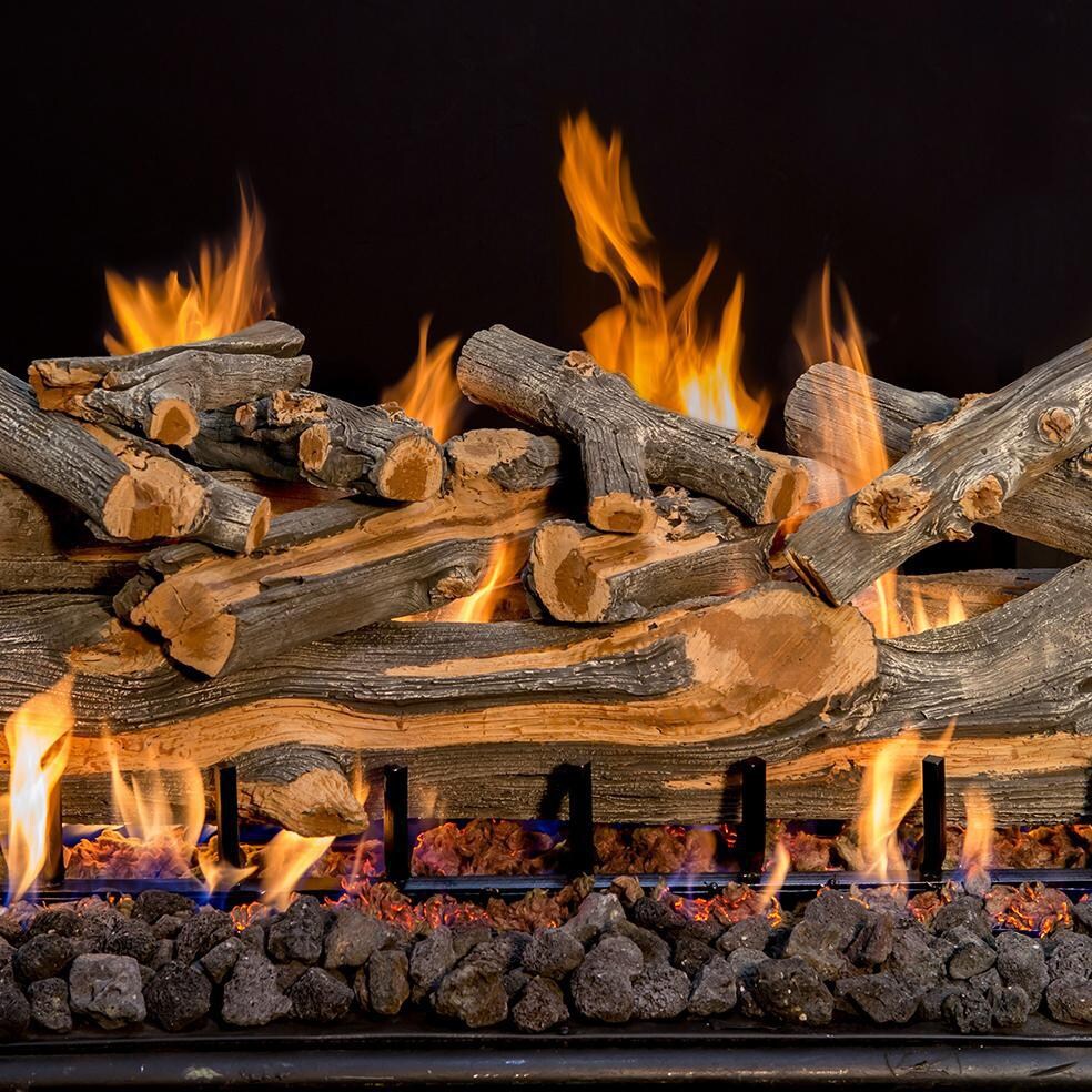 Grand Canyon 42-Inch Arizona Juniper Gas Logs (Logs Only - Burner Not Included)