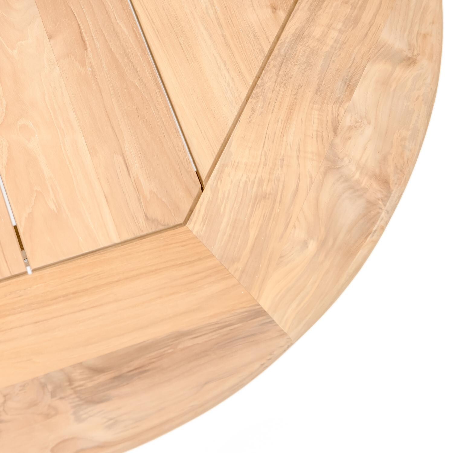 Teak + Table Cayman 43 Inch Round Coffee Table - Detail thumbnail