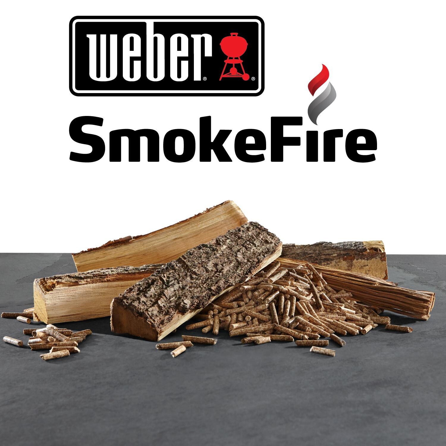 Weber - 190001 - SmokeFire GrillMaster Blend All-Natural Hardwood Pellets - Maple, Hickory, & Cherry Hardwood thumbnail