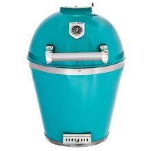 Caliber Pro Stainless Steel Kamado Grill - Turquoise