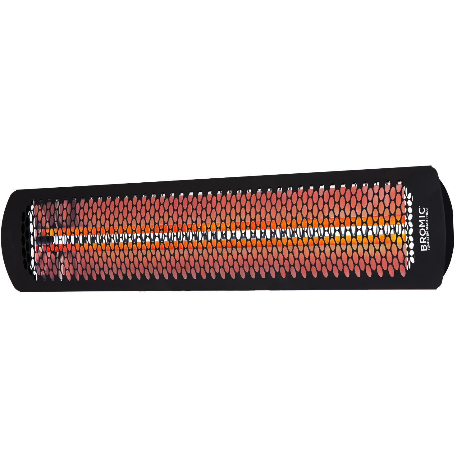 Bromic Heating BH0420042 Tungsten Smart-Heat 44-Inch 4000W Dual Element 277V Electric Infrared Patio Heater - Black thumbnail