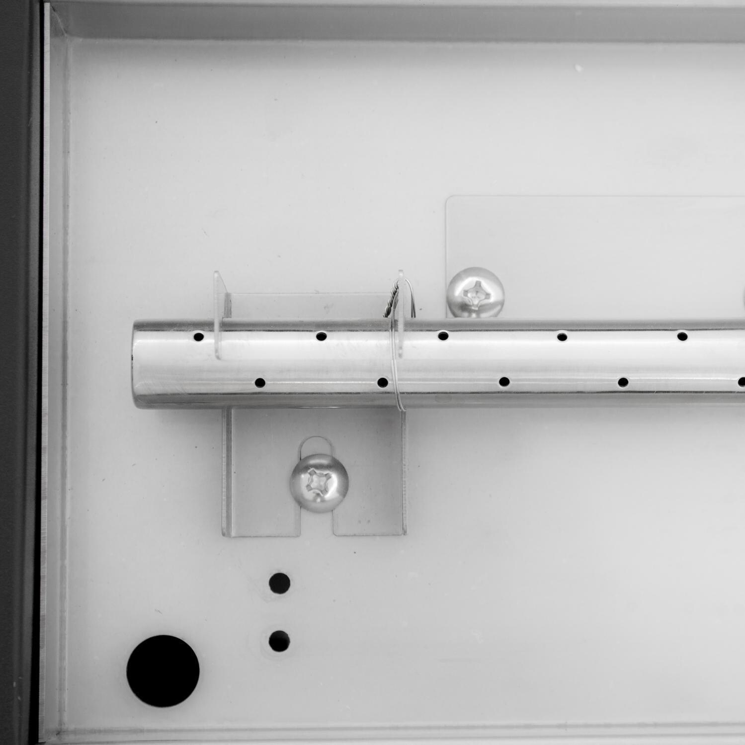 BBQGuys Signature Series Westfalen 18-Inch Table-Top Propane Fire Pit - Black - Burner Detail thumbnail