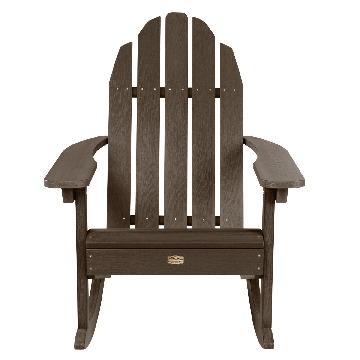 Lakeview The Charmville Adirondack Rocking Chair - Canyon - Front thumbnail