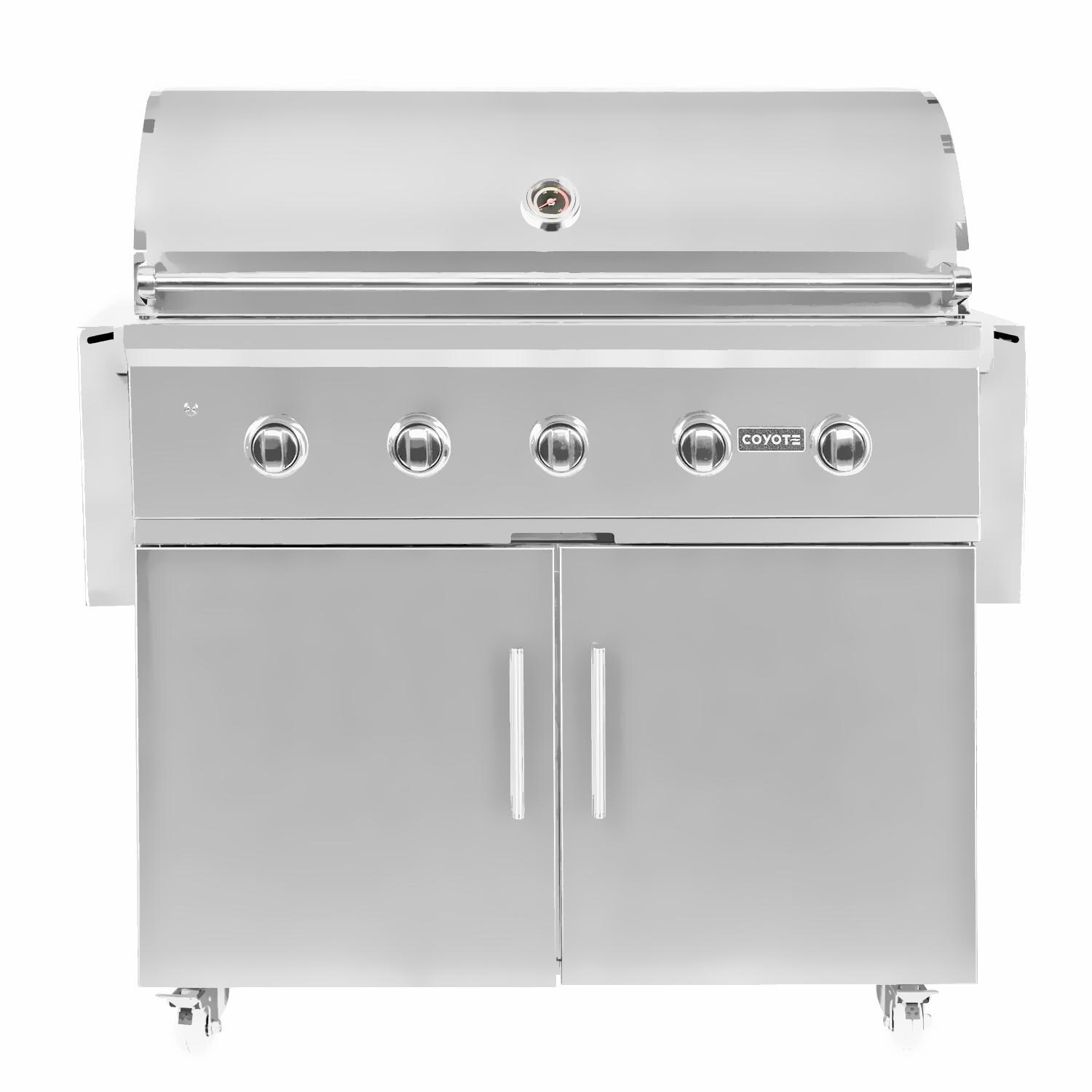 Coyote C Series 42 Inch 5 Burner Propane Gas Grill C2c42lp C1s42ct Bbqguys