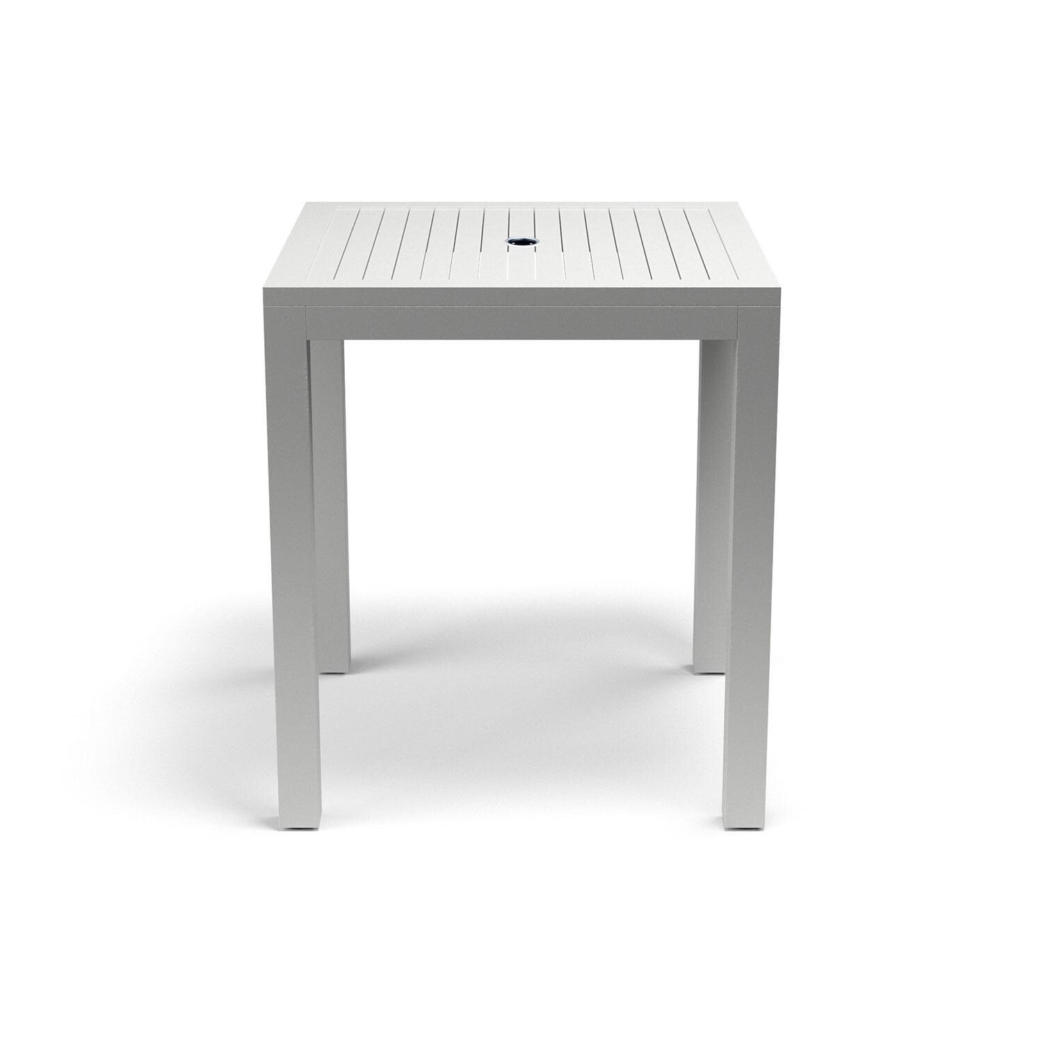 Sunset West - 1101-P36 - Naples 36-Inch Square Aluminum Patio Pub Table - Rear View - White Background thumbnail