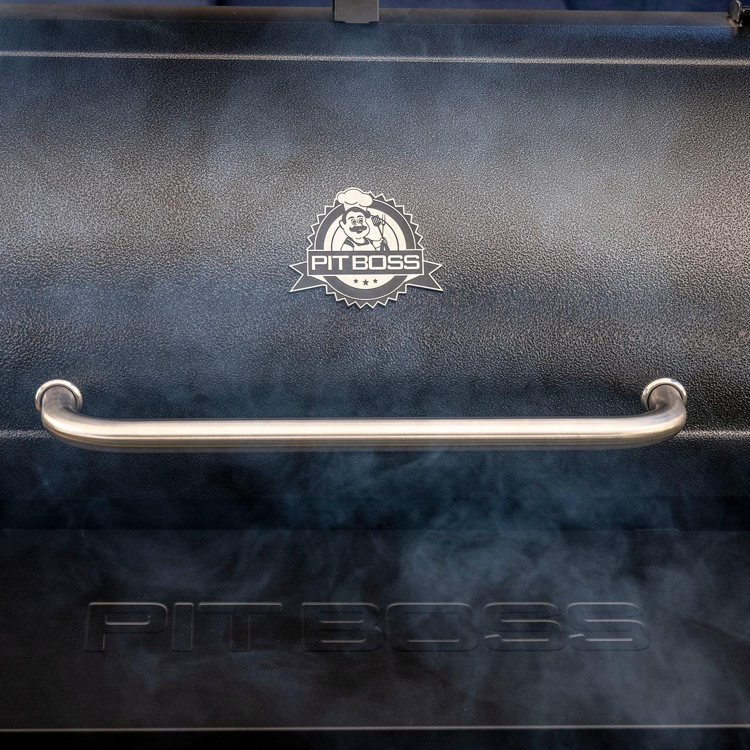 Pit Boss 11107 Sportsman 1100 Pellet Grill w/ WiFi - Emblem - Detail thumbnail