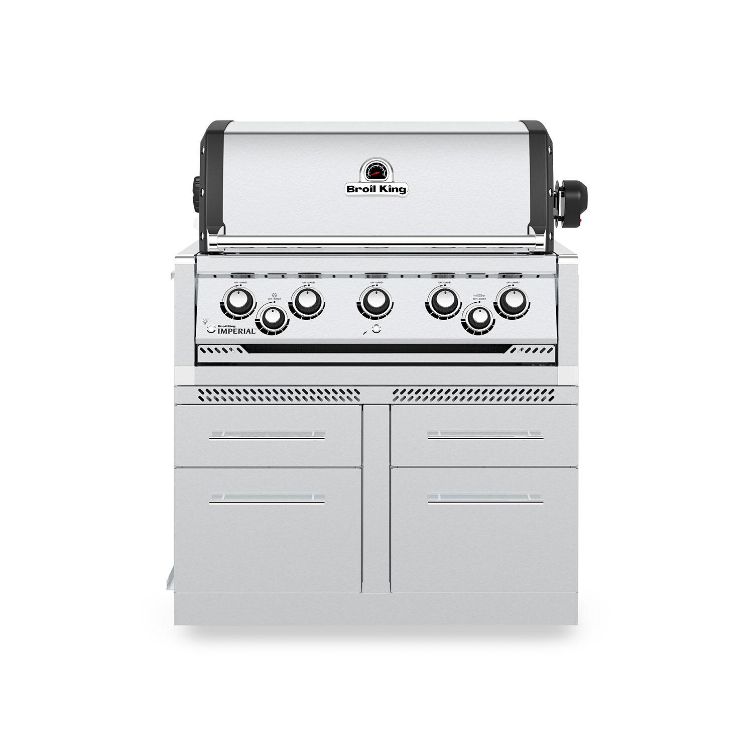 Broil King 806600 5-Burner Stainless Steel Cabinet - Attachment - White Background thumbnail