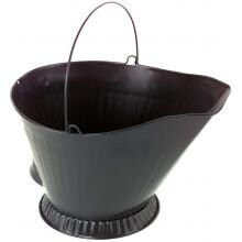 Dagan Industries Black Steel Coal Hod With Handle image
