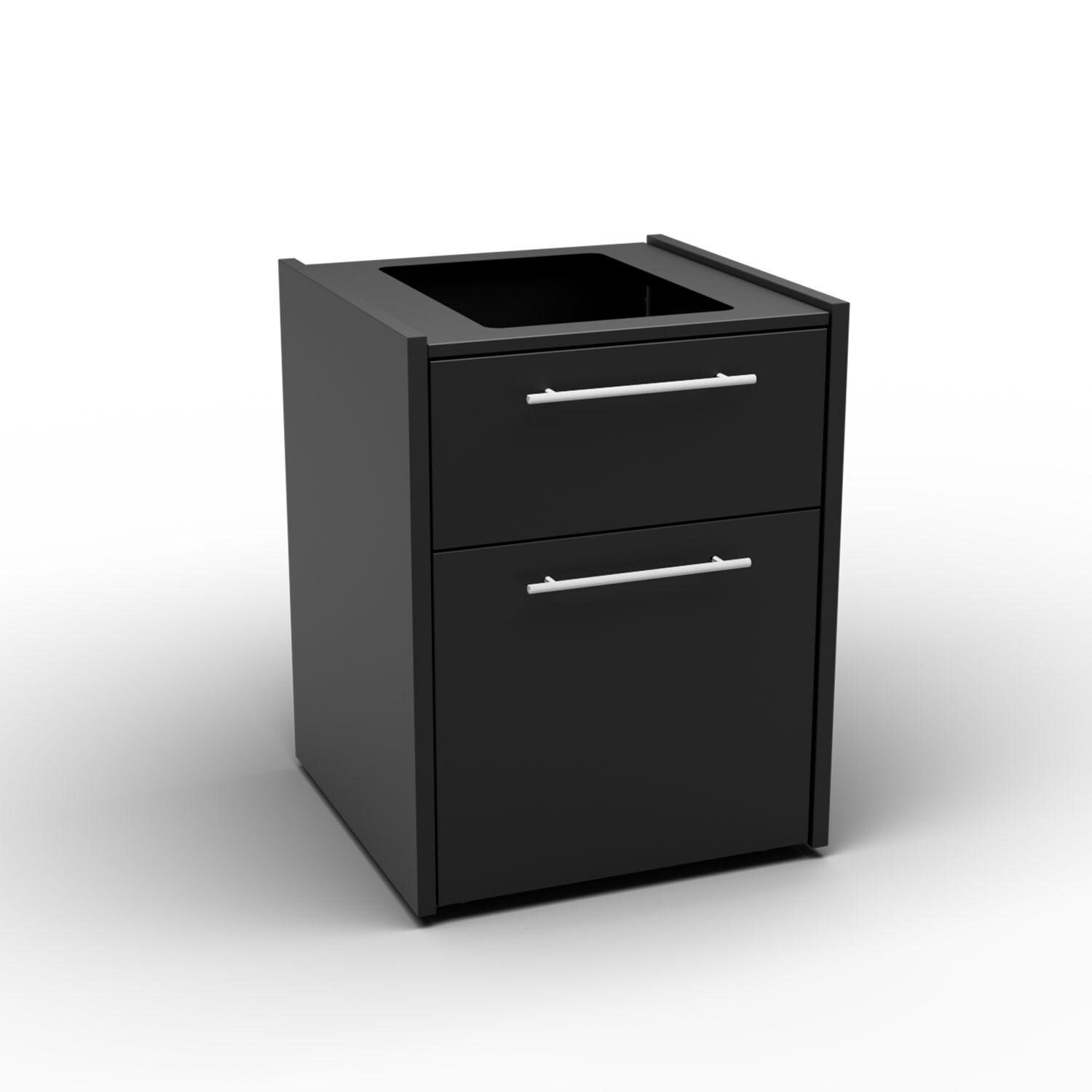 Fontana Forni Storage 90 Module (With No Countertop) - White Background thumbnail