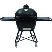 Primo All-In-One Oval Large 300 Ceramic Kamado Grill With Cradle & Side Shelves - 7500