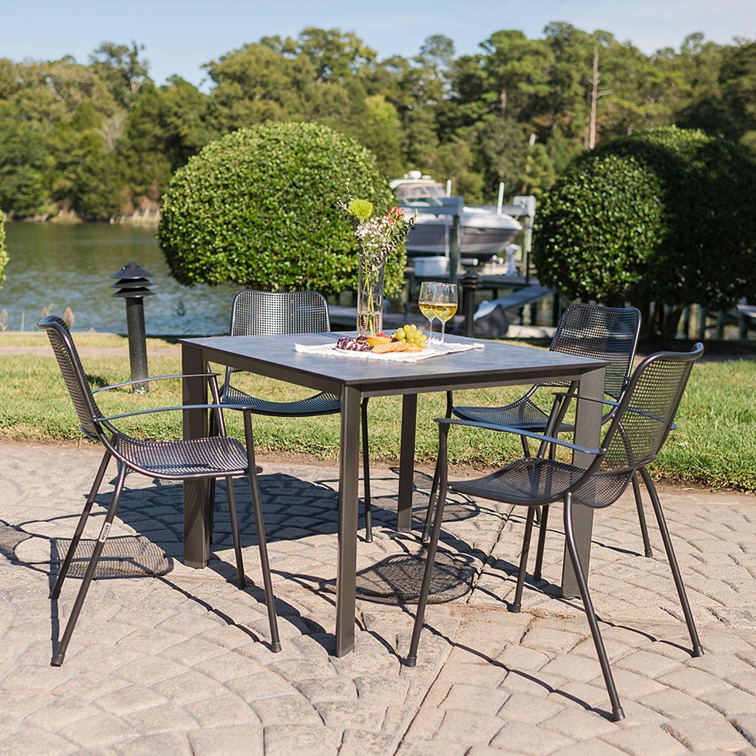Metro 5 Pc Steel Dining Set By KETTLER
