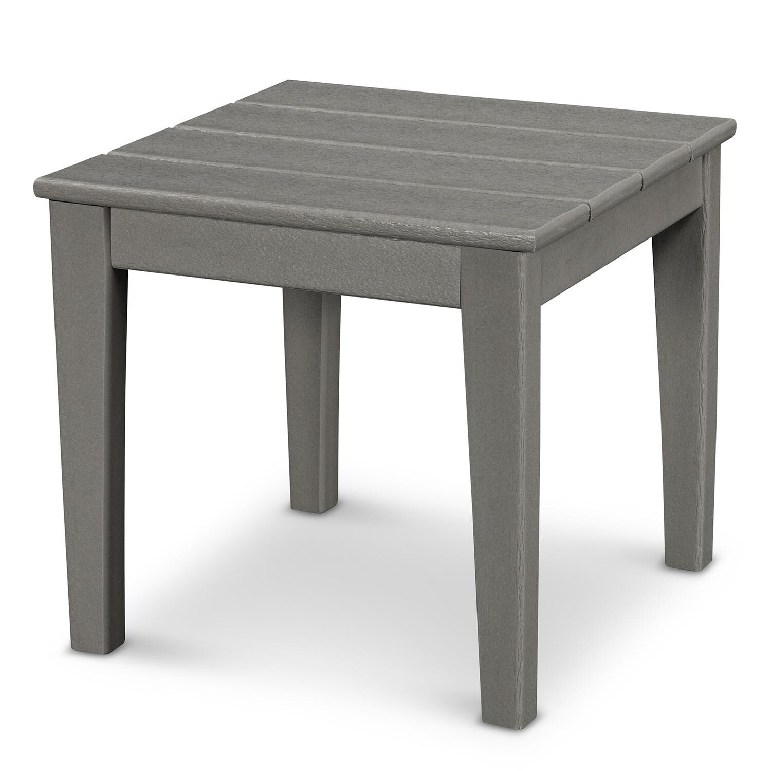 POLYWOOD Newport 18-Inch End Table - Slate Grey - CT18GY image