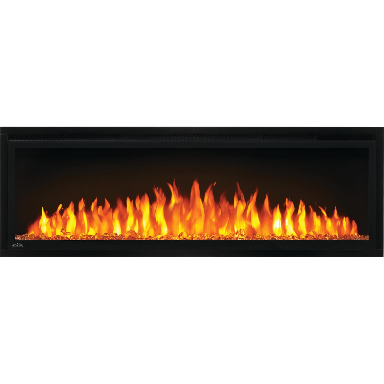 Napoleon NEFL50CFH Entice Series 50-Inch Wall Mount Electric Fireplace - Orange Flames thumbnail