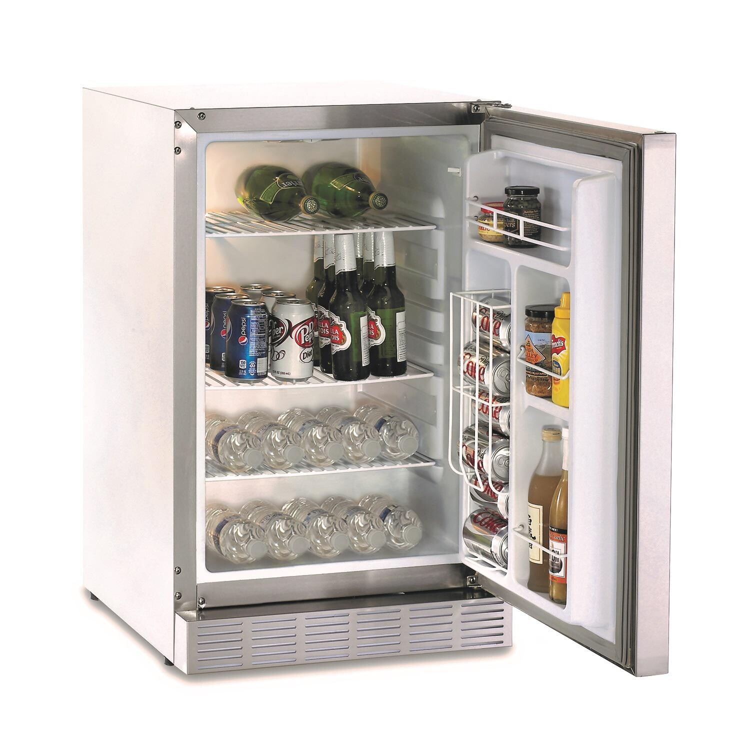 Lynx Sedona 20-Inch 4.1 Cu. Ft. Outdoor Rated Compact Refrigerator - Interior View thumbnail