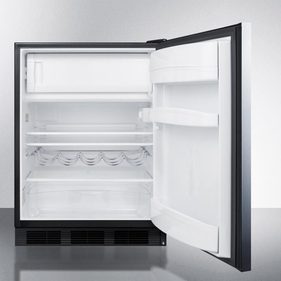 Summit 24-Inch 5.1 Cu. Ft. ADA Compliant Compact Refrigerator / Freezer - Open View thumbnail