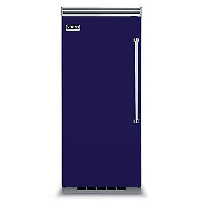 Viking Professional 5 Series 36Inch 22.0 Cu. Ft. BuiltIn Left Hinge All Refrigerator Cobalt