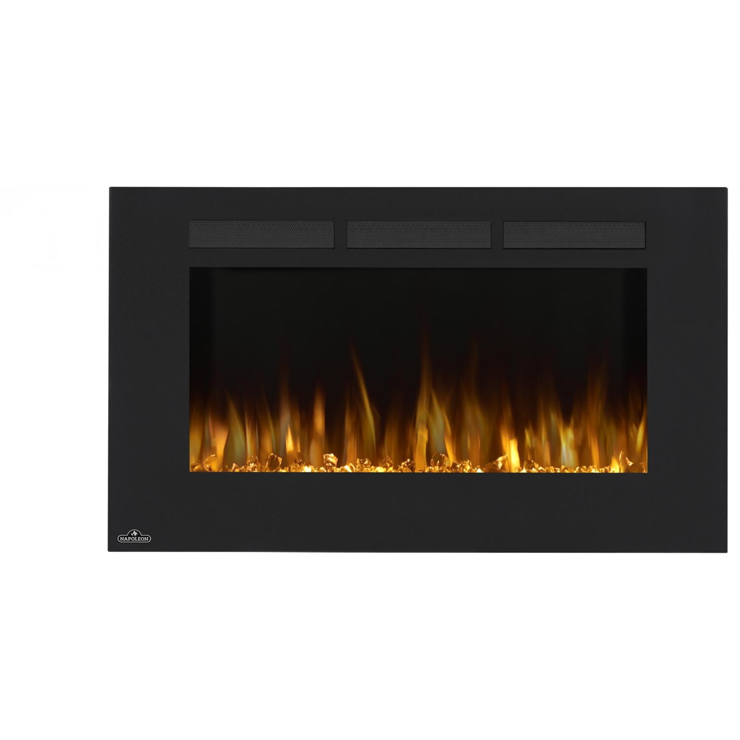 Napoleon Allure 42 Inch Linear Wall Mount Electric Fireplace Napoleon Allure 42 Inch Linear Wall Mount Electric Fireplace Nefl42fh Gas Log Guys