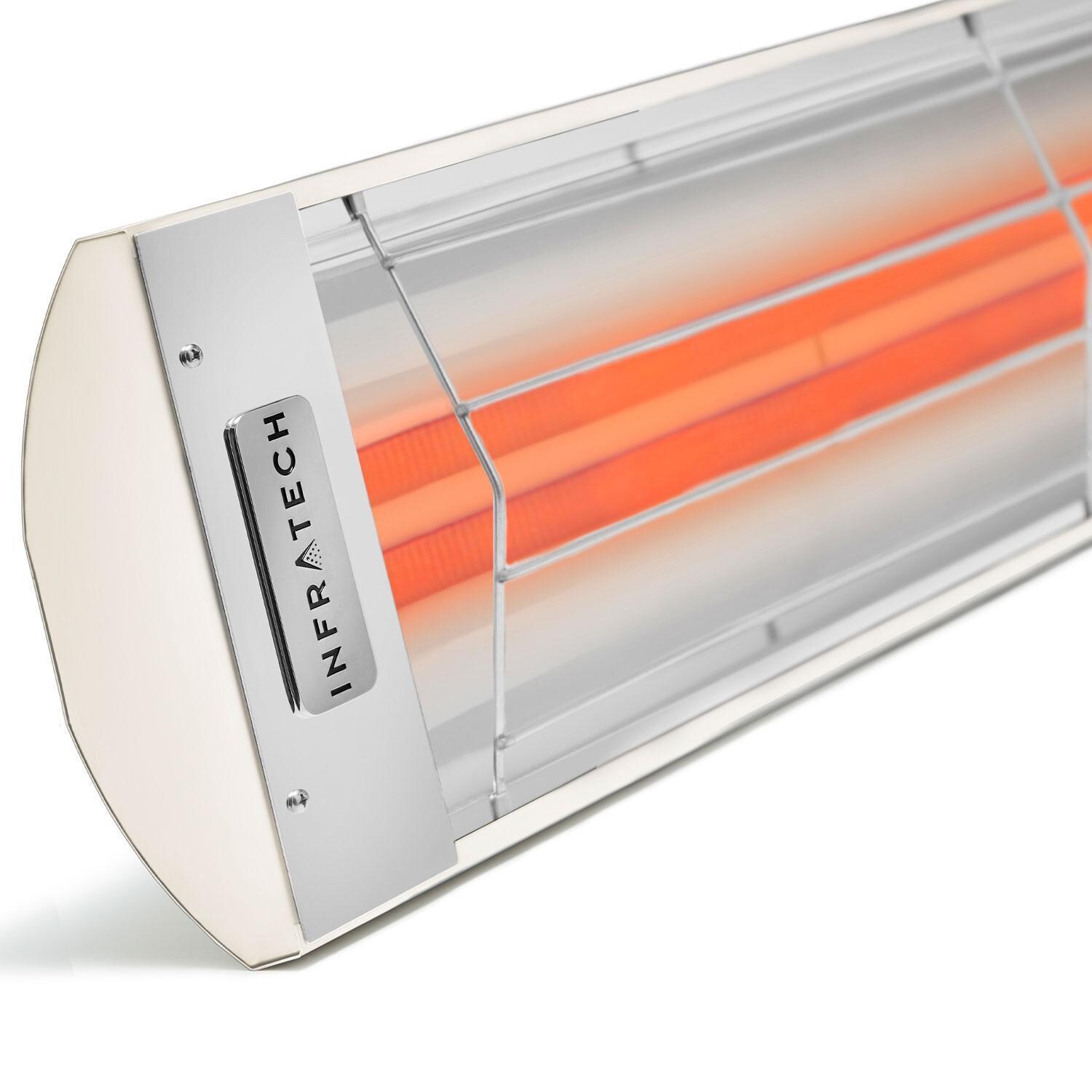 Infratech CD-Series 48 Inch 5200W Dual Element Electric Patio Heater - 240V - Biscuit - CD5224BI