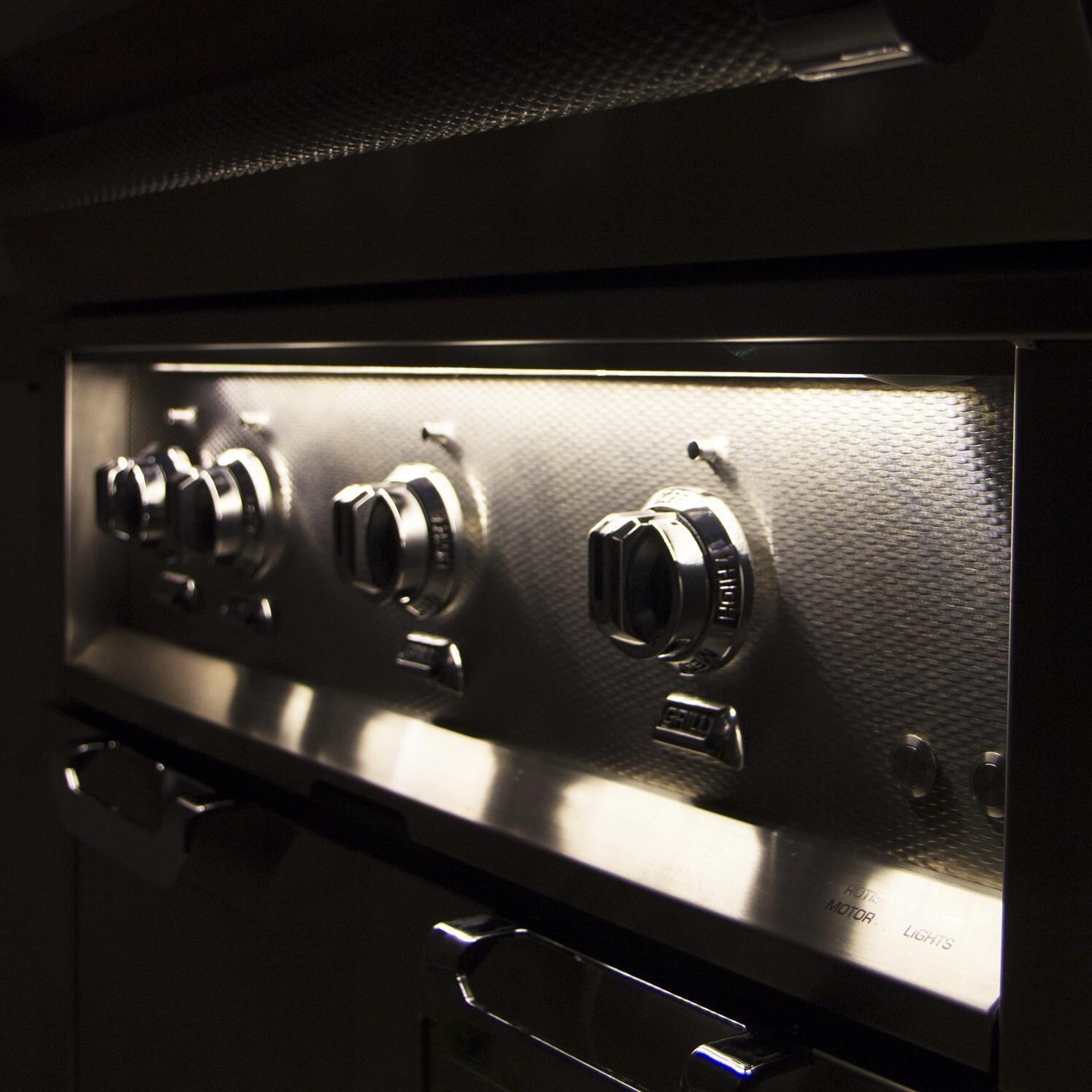 Hestan 42-Inch Freestanding Gas Grill - Control Panel Lighting thumbnail