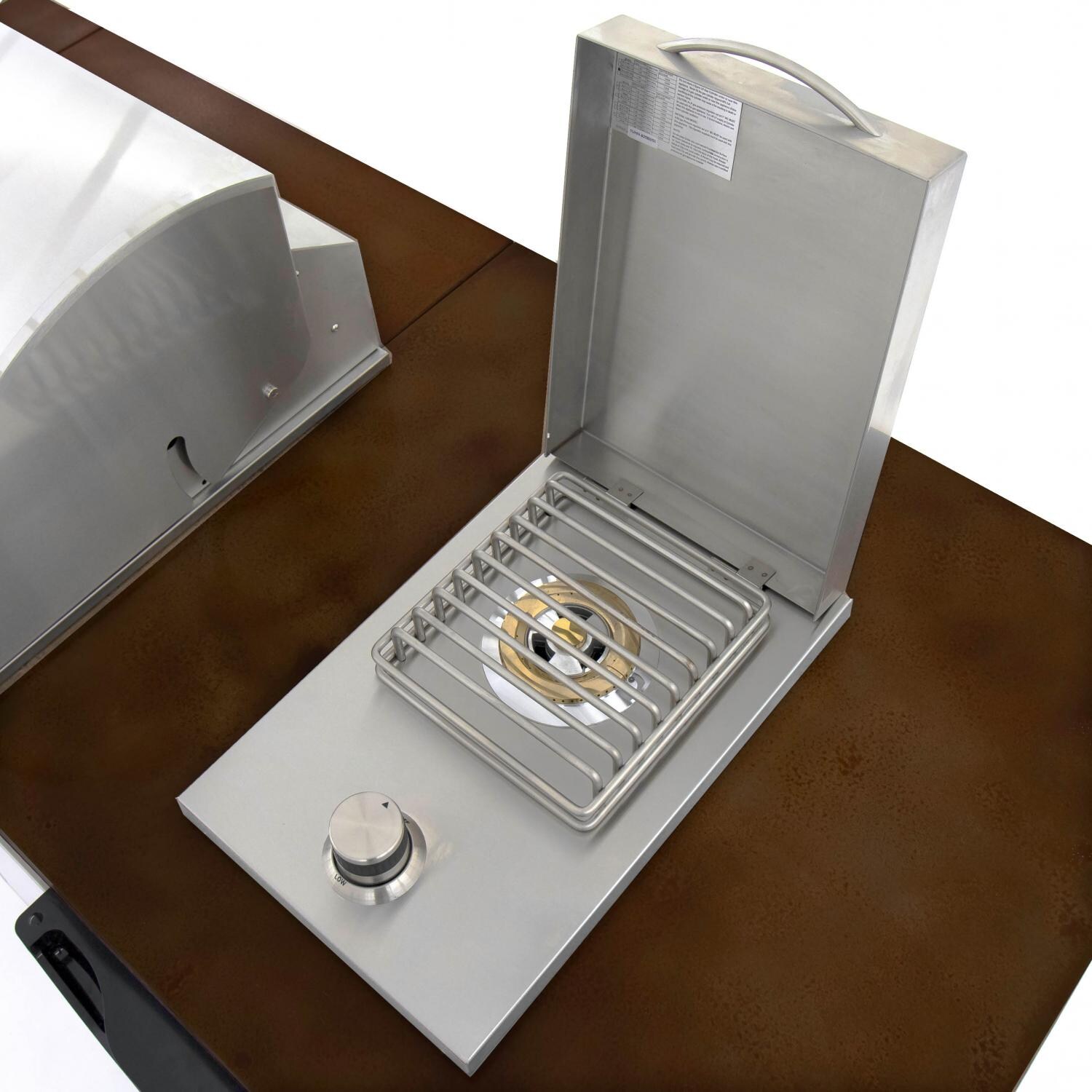 Side Burner In Charcoal Brown Countertop thumbnail