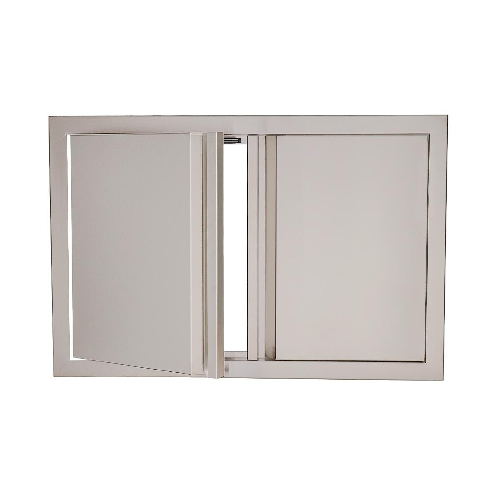 RCS VDD1SC Valiant 33 Inch Soft Close Double Doors - Open Left Side - White Background thumbnail