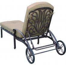 Darlee Elisabeth Cast Aluminum Patio Chaise Lounge image