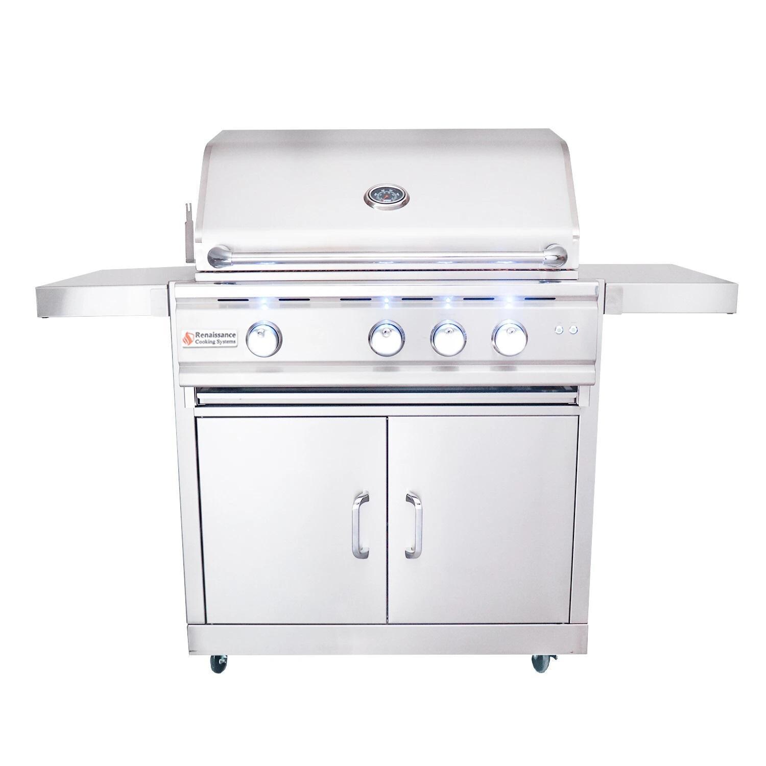 RCS Cutlass Pro 30-Inch Propane Gas Grill - RON30ALPCK