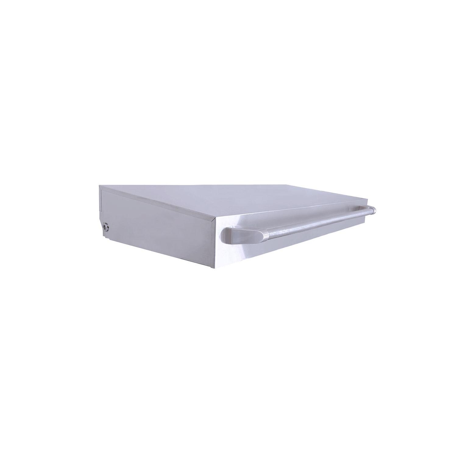 Le Griddle OMLLID75 Lid for 75 Flat Top Grill - Side View - White Background thumbnail