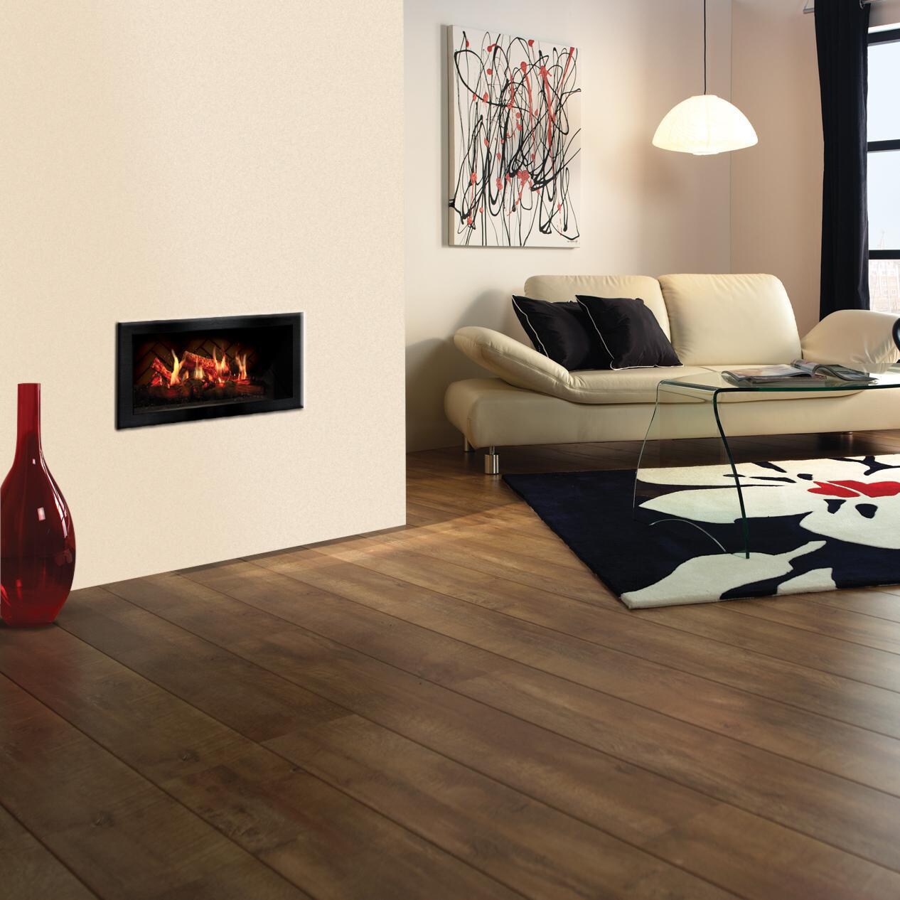 Dimplex - VF2927L - Opti-V Solo 30-Inch Virtual Electric Fireplace - Lifestyle - Vase thumbnail