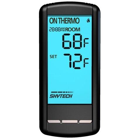 Skytech Millivolt Wireless On/Off With Thermostat Touchscreen Remote And Receiver - 5301 image
