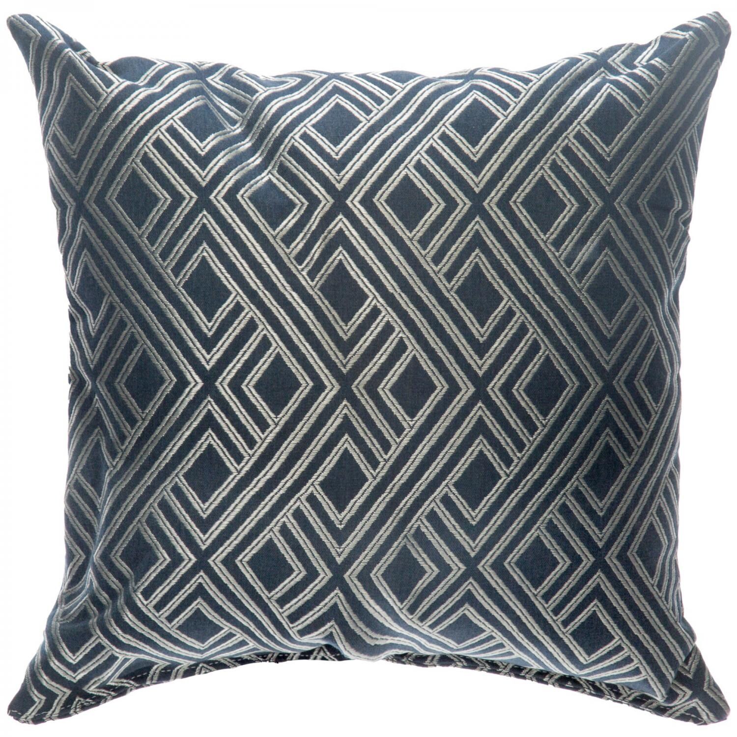 Sunbrella Integrated Indigo Outdoor Throw Pillow by Pawleys Island - 18 X 18 