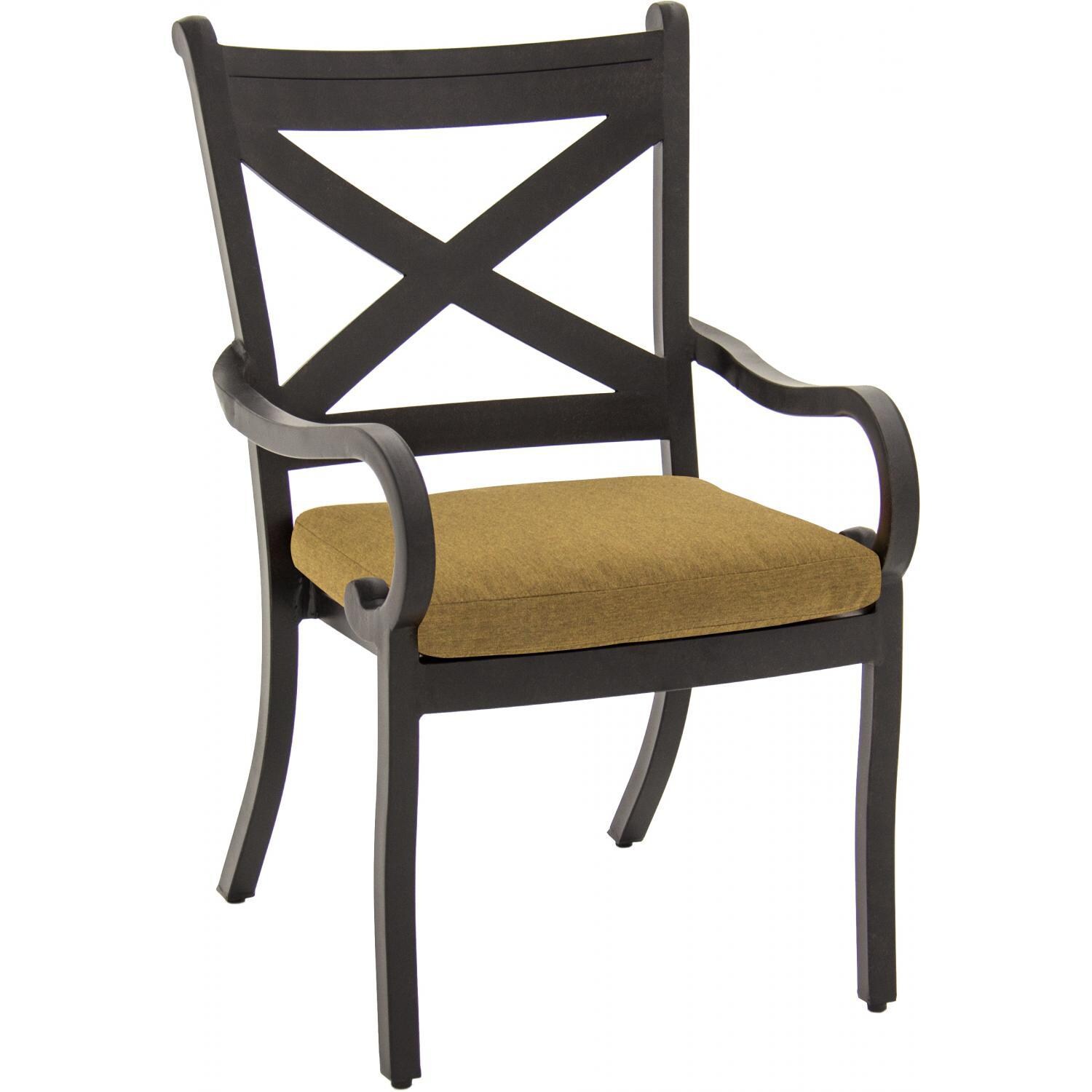 Avondale 7 Piece Aluminum Patio Dining Set With 2 Swivel Rockers And