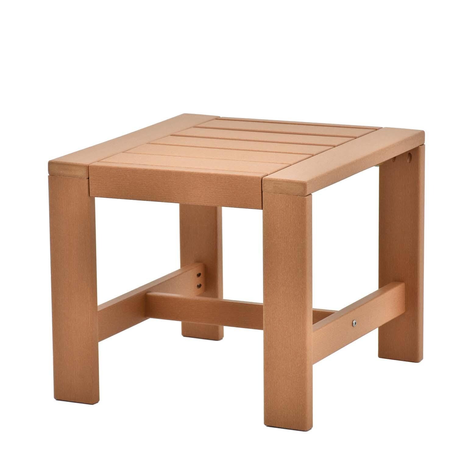 Corbin Bay 5 Pc Set Polyresin Seating Set By Lakeview Outdoor Designs - End Table - White Background thumbnail