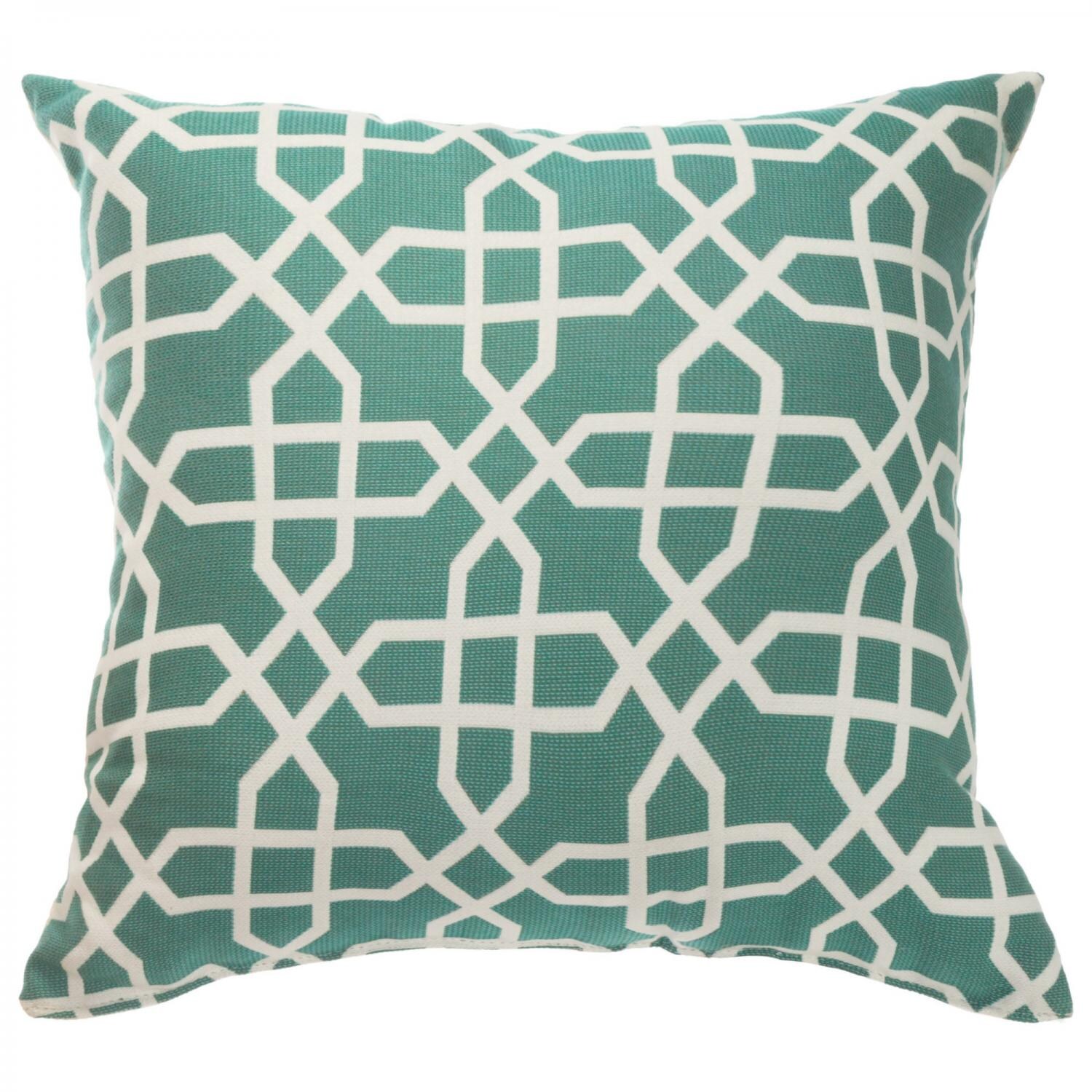 Sunbrella Bevel Lagoon Outdoor Throw Pillow by Pawleys Island - 18 x 18  thumbnail