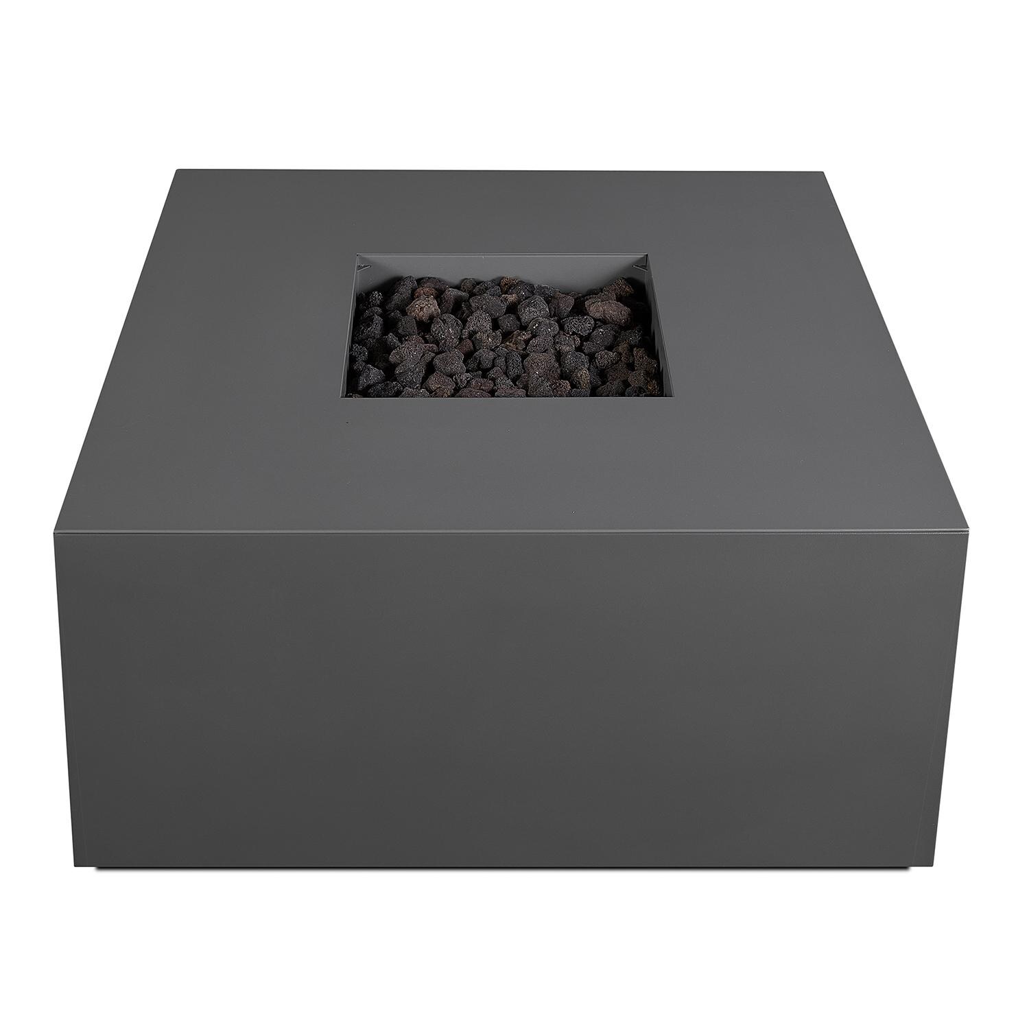 Lakeview Outdoor Designs SC2040LP-SLTE Lakeview Outdoor Designs Covewood 42-inch Square Propane Fire Table - Slate - Top View thumbnail