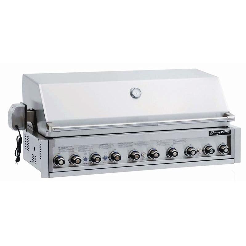 Grand Turbo By Barbeques Galore 52Inch BuiltIn Natural Gas Grill