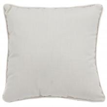 Sunbrella Canvas Natural Outdoor Throw Pillow W/ Piping By Lakeview Outdoor Designs - 16 X 16 image