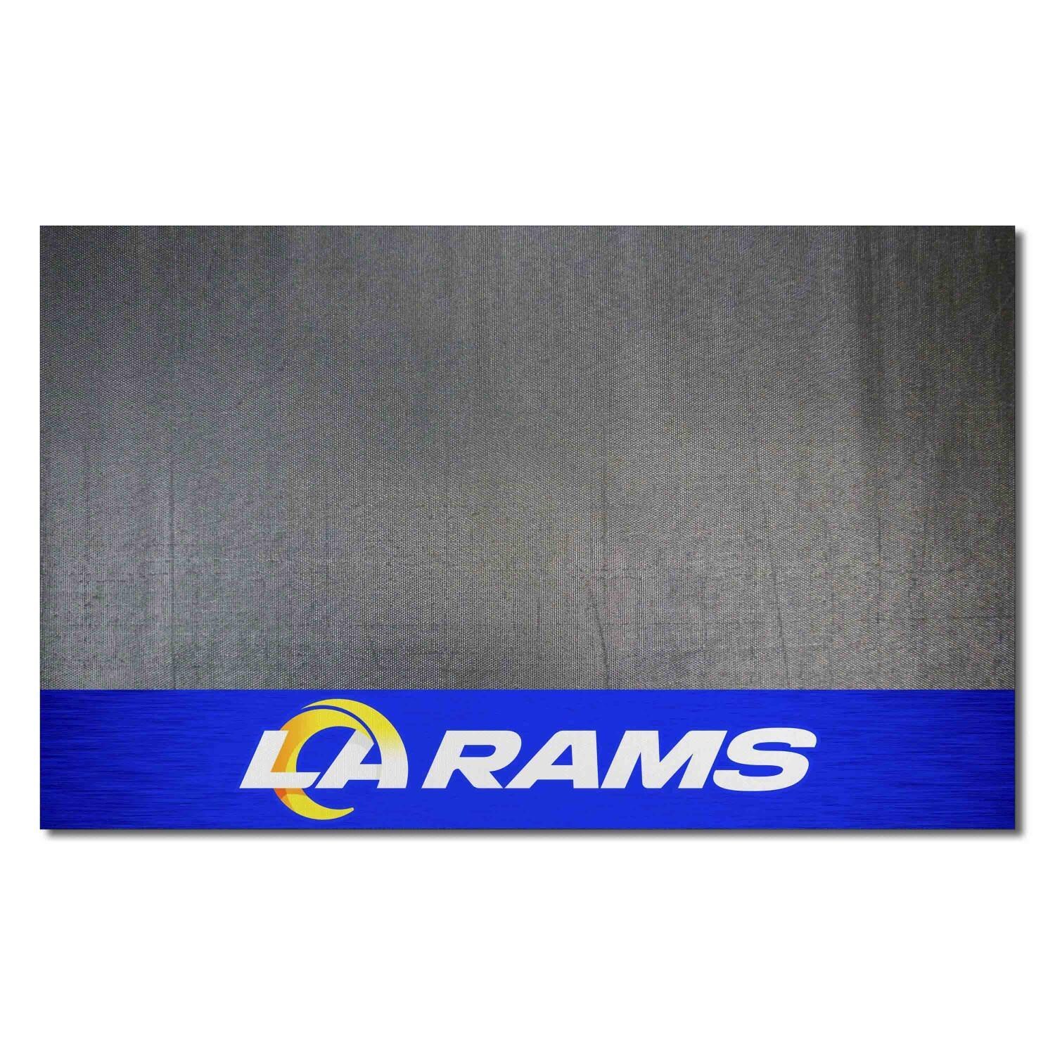 FANMATS 12202 Los Angeles Rams Grill Mat - White Background thumbnail