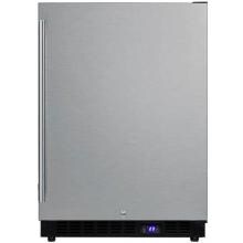 Summit 24-Inch 4.72 Cu Ft. Commercial Rated Freezer With Full Length Professional Handle - Stainless Steel - SCFF53BSS image