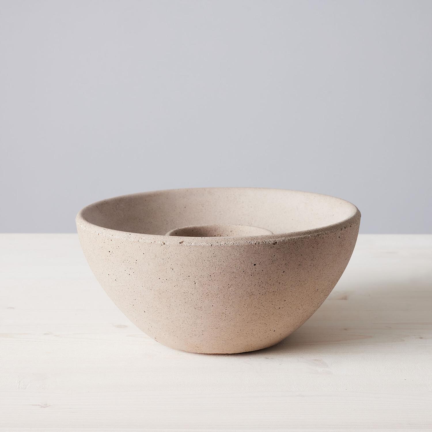 TerraFlame Basin Table Top Fire Bowl - Sand - Bowl Displayed thumbnail