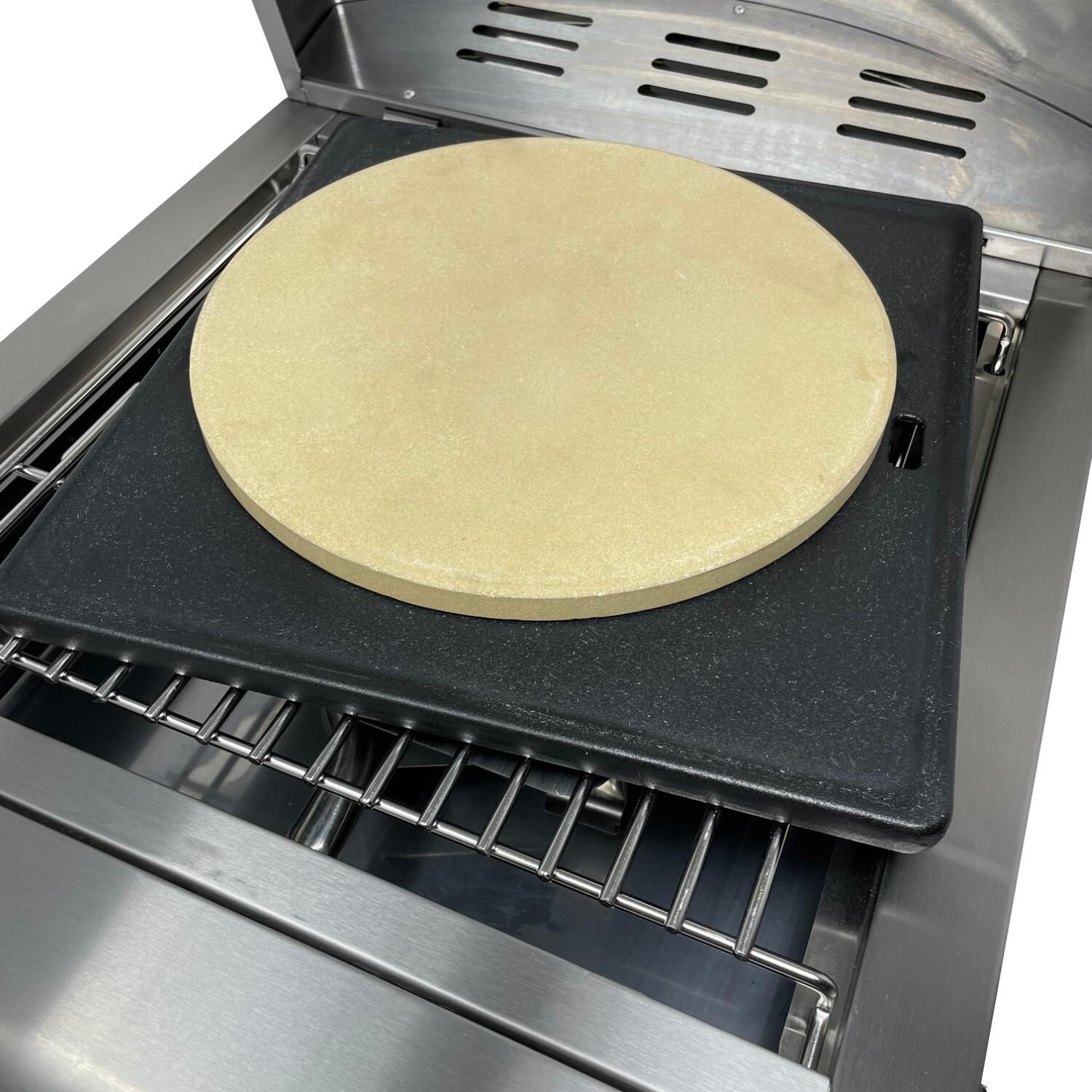 Mont Alpi Portable Grill - MA-3N1 - Pizza Stone, Griddle Plate, and Grill Grate thumbnail