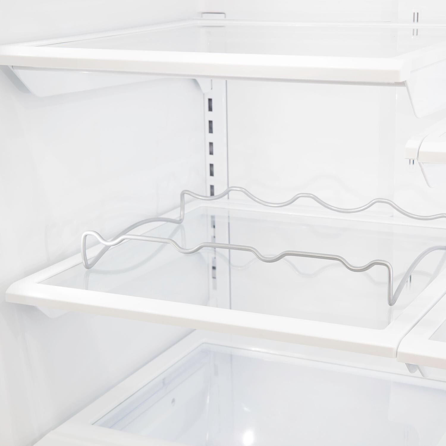 Viking 3 Series 36-Inch 22.1 Cu. Ft. French Door Bottom Freezer Refrigerator - RVRF3361SS - Wire Bottle Rack Detail thumbnail